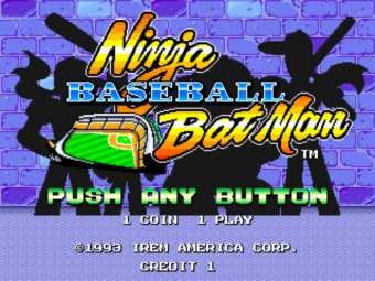 Ninja Baseball Batman